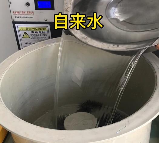 卓资不锈钢箍抛光用水